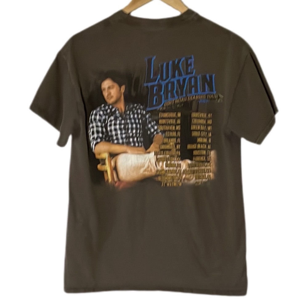 Luke Bryan Gildan 2013 Dirt Road Diaries Concert Tee - Picture 1 of 12
